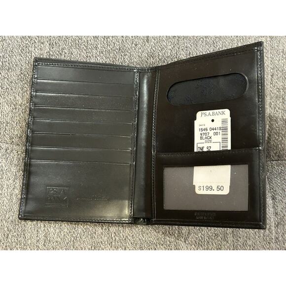 Jos. A. Bank Other - Jos A. Bank Men's Black Leather Wallet NIB
